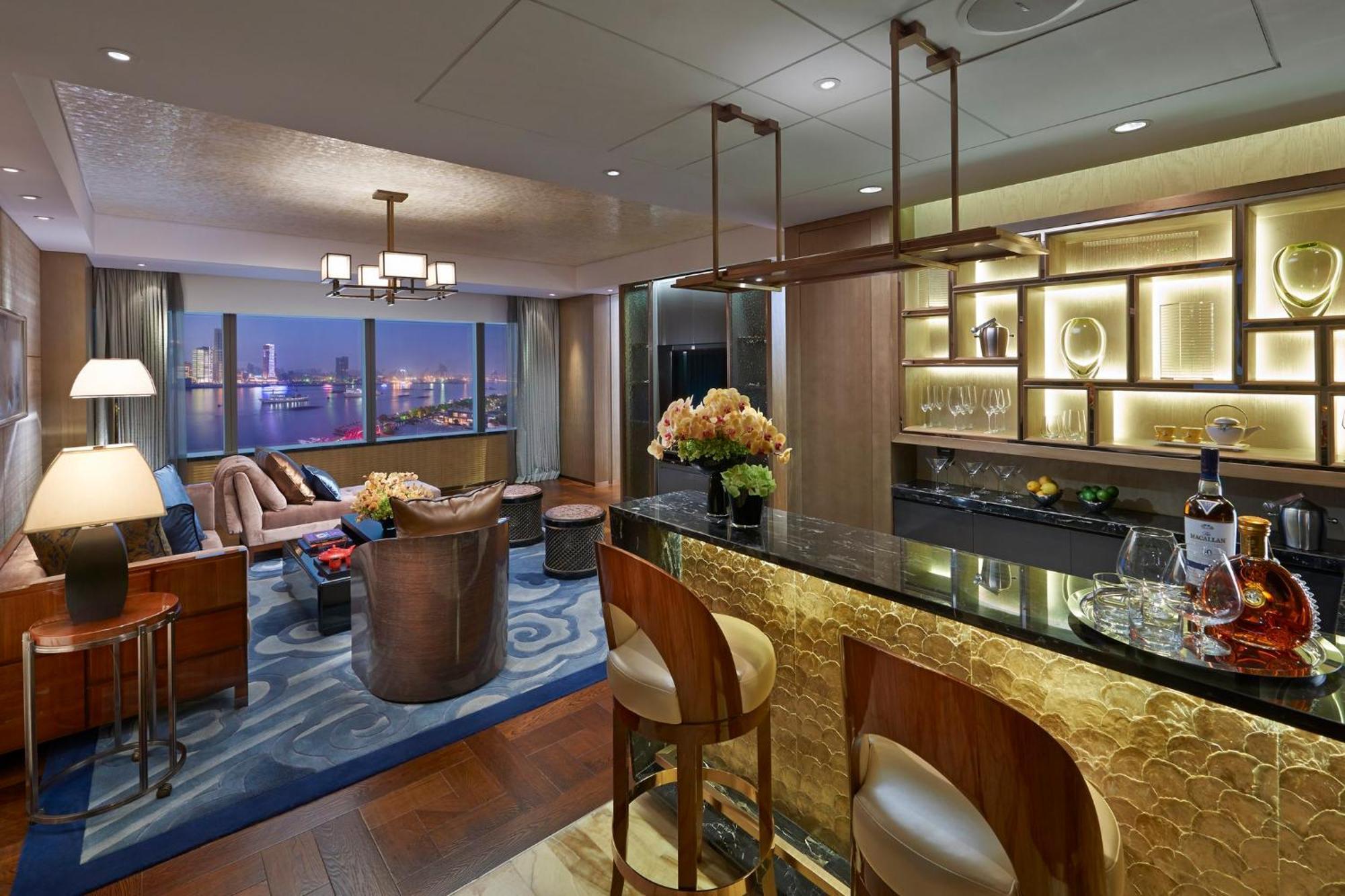 Mandarin Oriental Pudong, Shanghai Exterior foto
