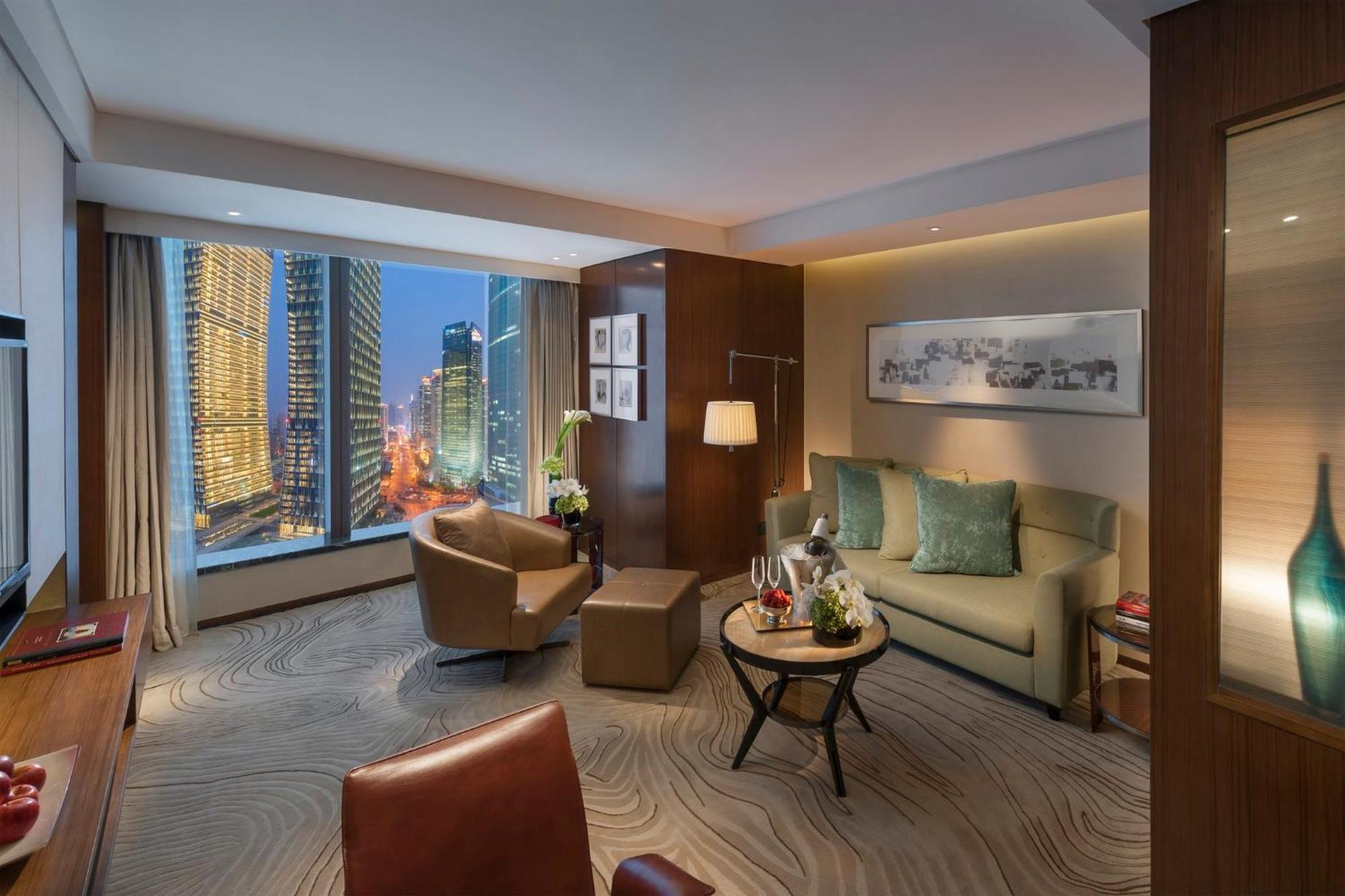 Mandarin Oriental Pudong, Shanghai Exterior foto