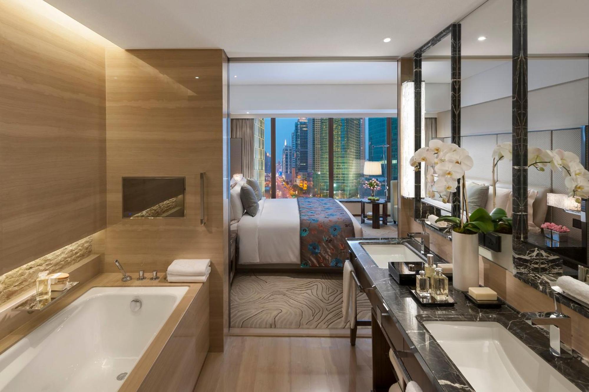 Mandarin Oriental Pudong, Shanghai Exterior foto