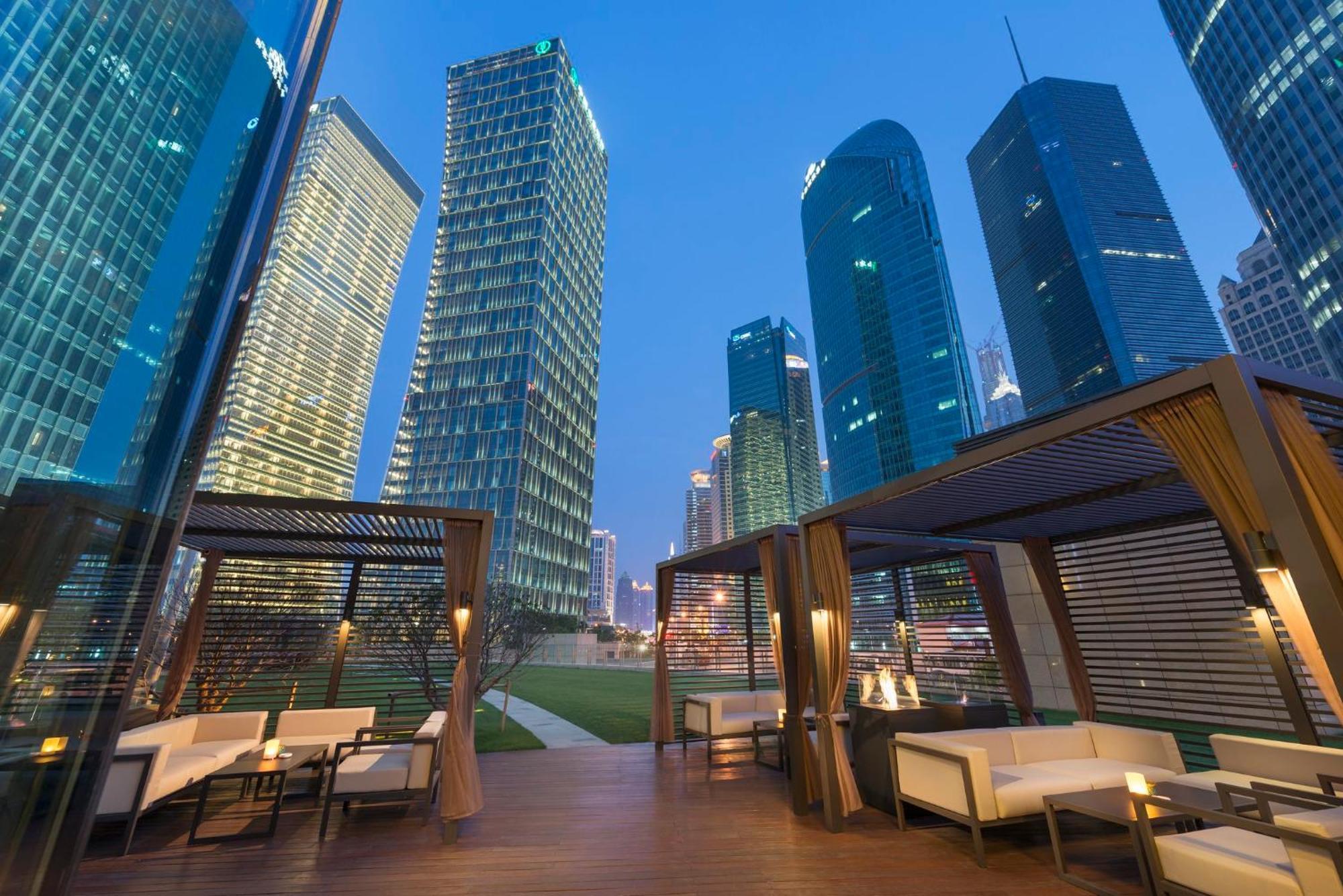 Mandarin Oriental Pudong, Shanghai Exterior foto