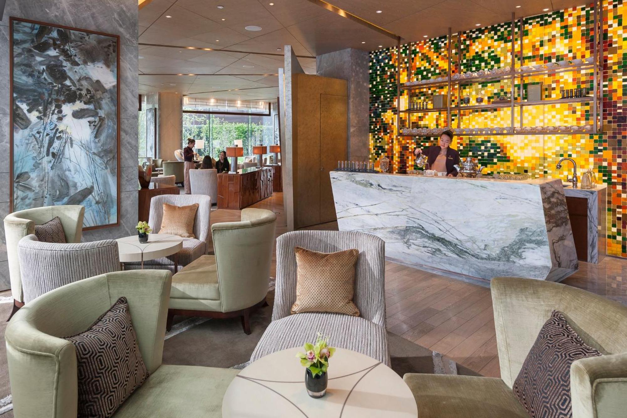 Mandarin Oriental Pudong, Shanghai Exterior foto