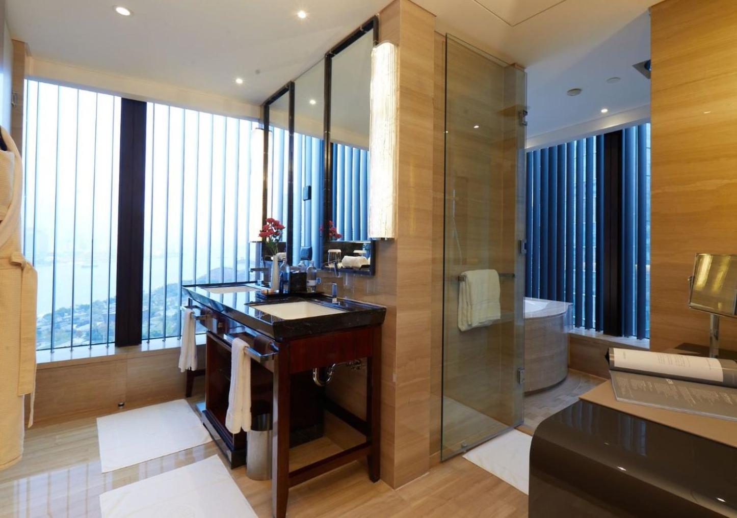 Mandarin Oriental Pudong, Shanghai Exterior foto