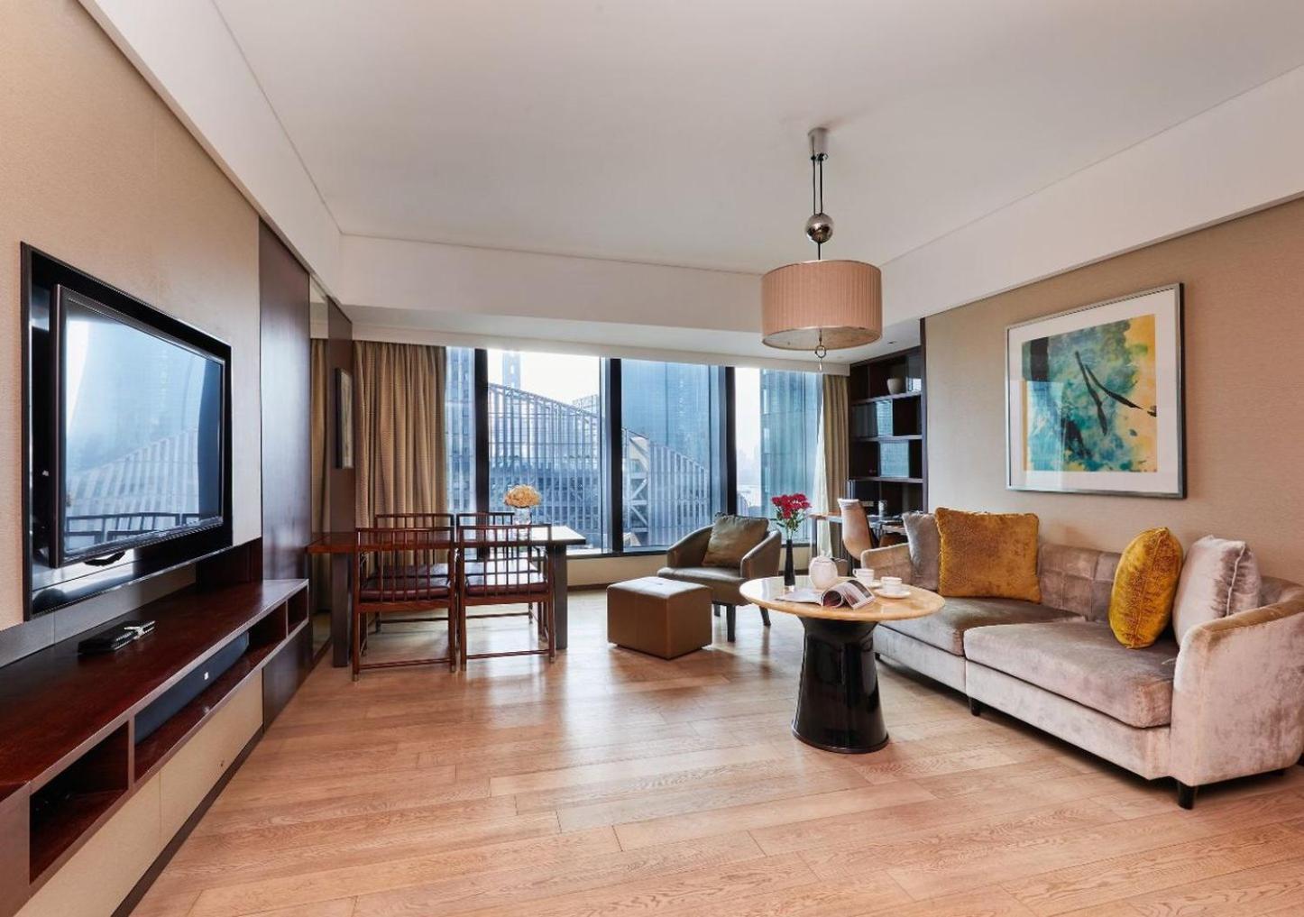 Mandarin Oriental Pudong, Shanghai Exterior foto